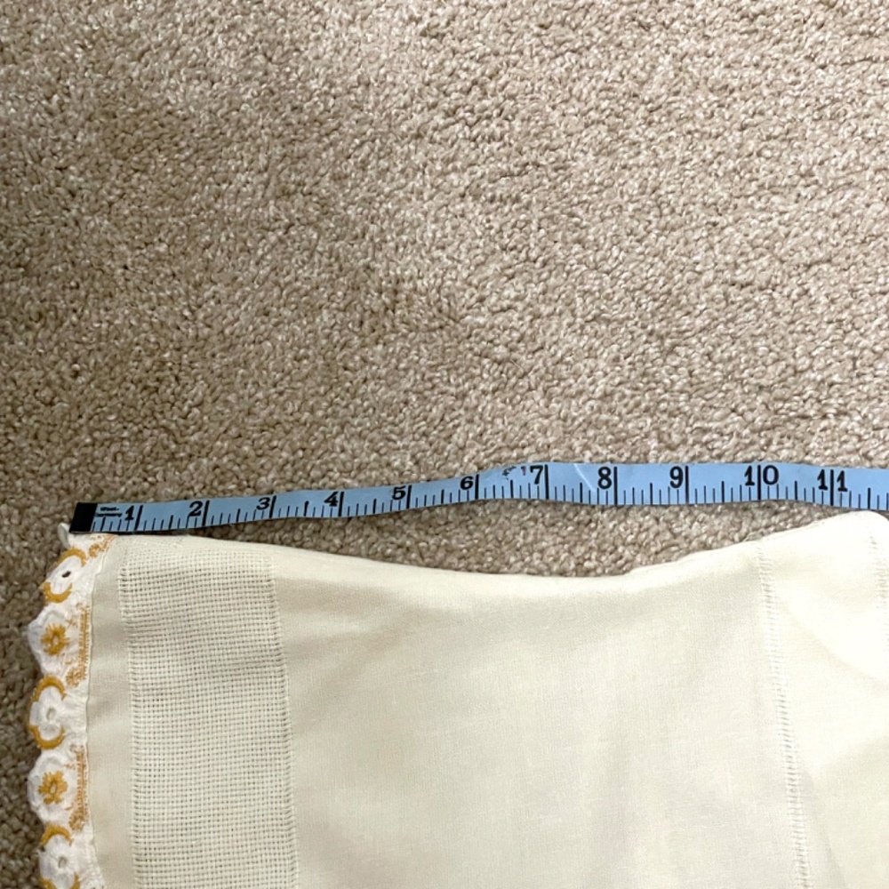 Hand Crafted Cream and Gold Blouse from vintage textiles - Picture 4 of 11